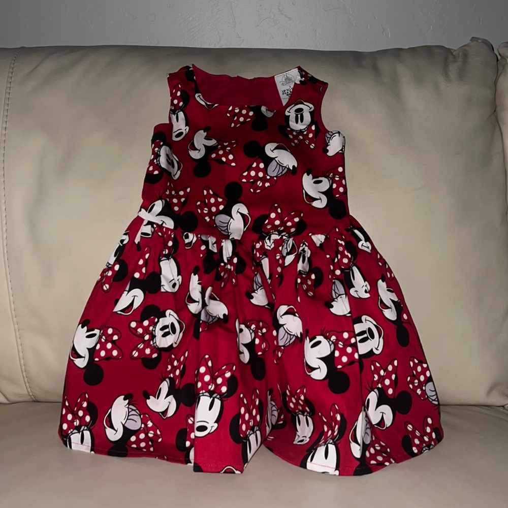 Minnie Mouse red formal dress